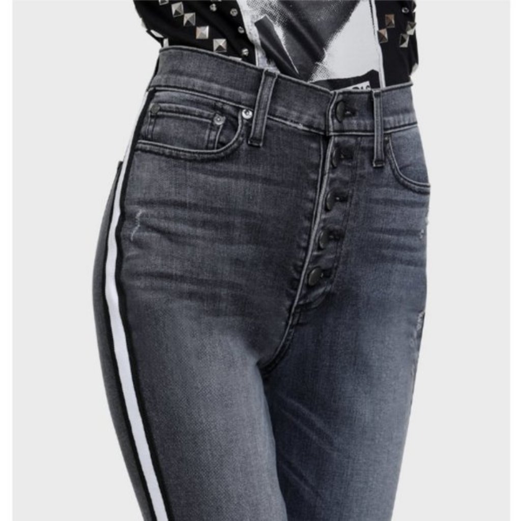 Alice + Olivia Good High Rise Skinny Jeans